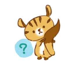 Cute Squirrel-Chipmunk~Jojo sticker #8590425