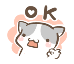 Cat come sticker #8590474