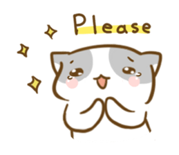 Cat come sticker #8590488