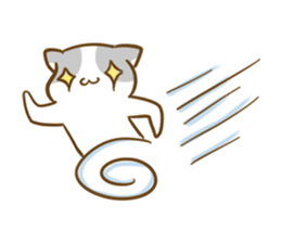 Cat come sticker #8590491