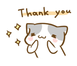 Cat come sticker #8590504