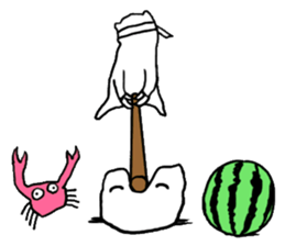 Henachoko White Part 3 sticker #8590729