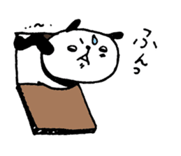 Playful Osaka panda sticker #8591227
