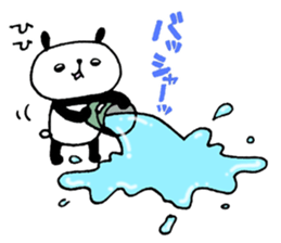 Playful Osaka panda sticker #8591228