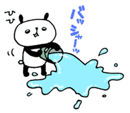 Playful Osaka panda sticker #8591228