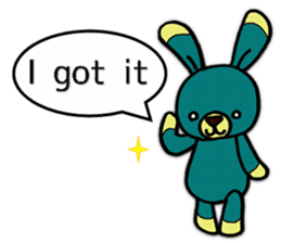 Rabbit Meru sticker #8591351