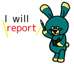 Rabbit Meru sticker #8591354