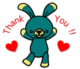 Rabbit Meru sticker #8591357