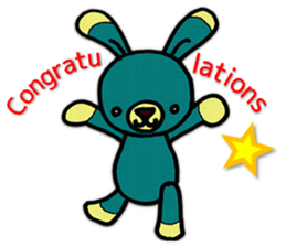 Rabbit Meru sticker #8591375