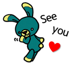 Rabbit Meru sticker #8591385