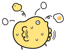 Life of a funny chick 2 sticker #8591910