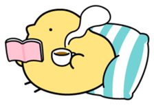 Life of a funny chick 2 sticker #8591923