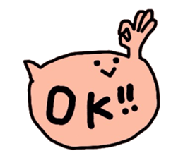 Cute balloon! sticker #8592020