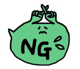 Cute balloon! sticker #8592021