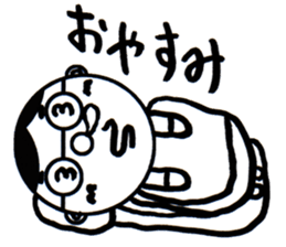 A Man Wearing Glasses 3. sticker #8592405