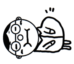 A Man Wearing Glasses 3. sticker #8592413