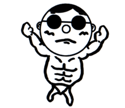 A Man Wearing Glasses 3. sticker #8592420