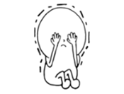 daily life. sticker #8592581