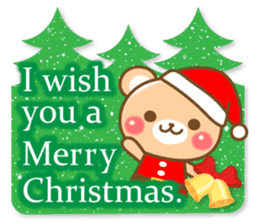 Honorific Bear 's Christmas & New Year sticker #8592794