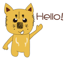 Lang dogs - A B (Practical dialogues) sticker #8593546