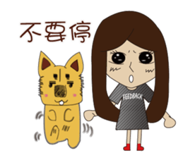 Lang dogs - A B (Practical dialogues) sticker #8593551