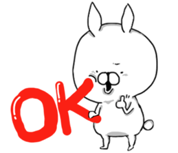 Uppi of the rabbit chapter.2 sticker #8593589