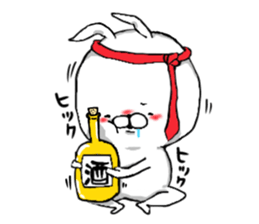 Uppi of the rabbit chapter.2 sticker #8593597