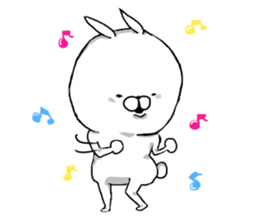 Uppi of the rabbit chapter.2 sticker #8593610