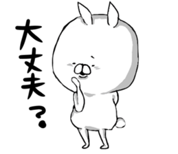 Uppi of the rabbit chapter.2 sticker #8593618