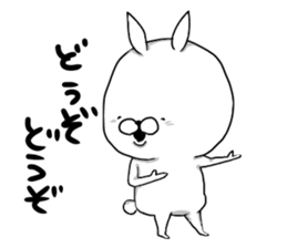 Uppi of the rabbit chapter.2 sticker #8593622