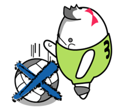 Volleyball-tubuco sticker #8594030