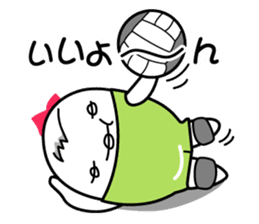 Volleyball-tubuco sticker #8594035