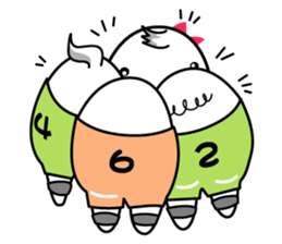 Volleyball-tubuco sticker #8594042