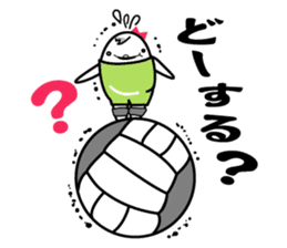 Volleyball-tubuco sticker #8594049