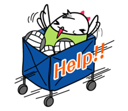 Volleyball-tubuco sticker #8594050