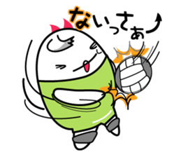 Volleyball-tubuco sticker #8594055