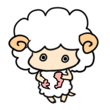 MOCO MOCO Sheep! sticker #8594317