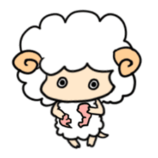 MOCO MOCO Sheep! sticker #8594317