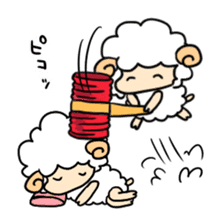 MOCO MOCO Sheep! sticker #8594321