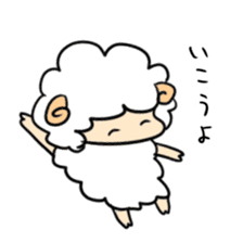 MOCO MOCO Sheep! sticker #8594327
