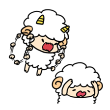 MOCO MOCO Sheep! sticker #8594335