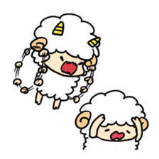 MOCO MOCO Sheep! sticker #8594335
