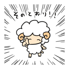 MOCO MOCO Sheep! sticker #8594336