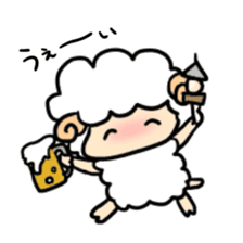 MOCO MOCO Sheep! sticker #8594337