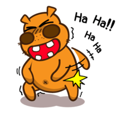 Crazy Hippo2 (Don't Worry Be Crazy) ENG sticker #8595121