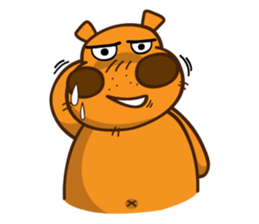 Crazy Hippo2 (Don't Worry Be Crazy) ENG sticker #8595124