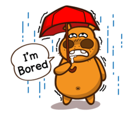 Crazy Hippo2 (Don't Worry Be Crazy) ENG sticker #8595137