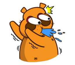 Crazy Hippo2 (Don't Worry Be Crazy) ENG sticker #8595143