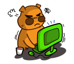 Crazy Hippo2 (Don't Worry Be Crazy) ENG sticker #8595145