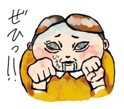 Sleep with trembling to absurd society sticker #8595268